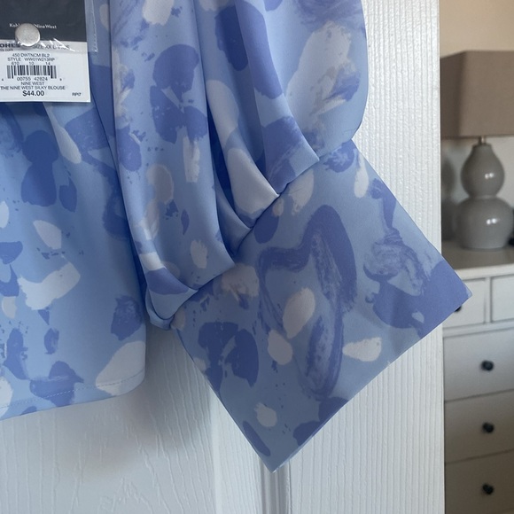 🆕 WT Nine West Silky feel Blouse XXL - Picture 3 of 16